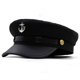 thumbnail image 1 of Boina para mujer, gorro decorativo con Logo de ancla que combina con todo, sombrero de moda con cabeza grande y cara Wai, boina pequeña que cubre todo el rostro, 1 of 6