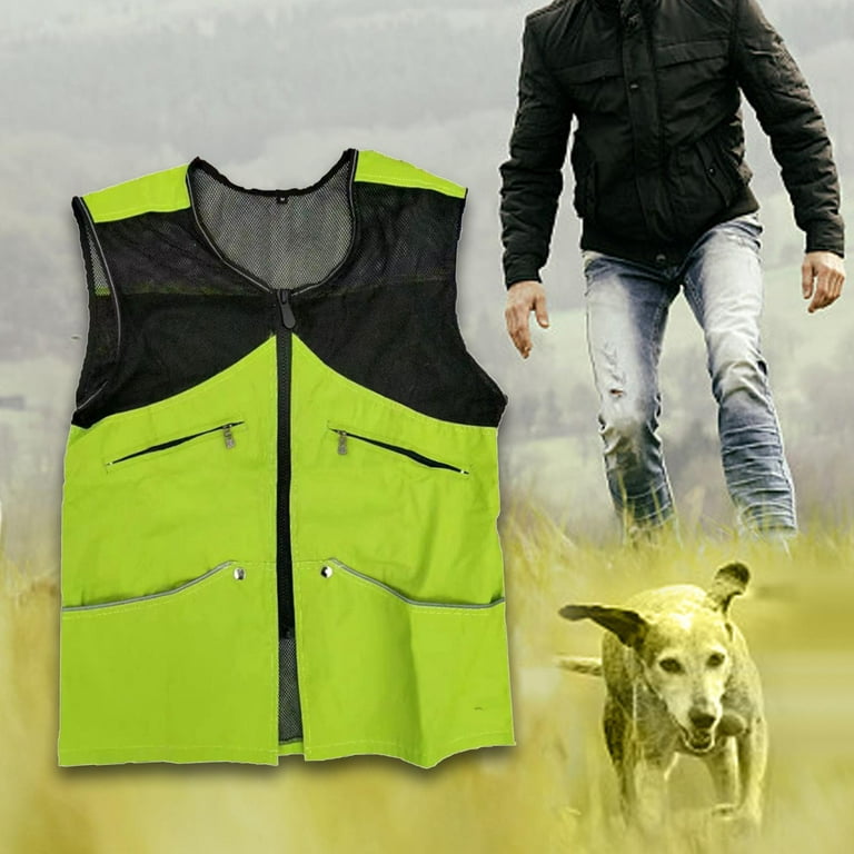 Dog Training Vest for Handlers Multi Functional Breathable Dog Trainer Vest  for Small Medium Large Pet Agility Obedience Training Men/Women XXXL