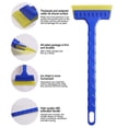 thumbnail image 4 of InsCrazy Snow Brush, Ice Scrapers for Car Windshield Ice Snow Scrapper Long-handled Beef Tendon Wiper Snow Shovel with Snow Guide Does Not Hurt Car Paint Snow Shovel 2pc 13", 4 of 8