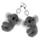 thumbnail image 2 of LLavero de Animal relleno de Koala, bolsa de adorno colgante, adorno de llave colgante de Koala de dibujos animados, 2 uds., 2 of 5