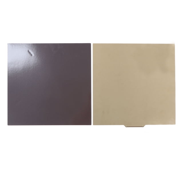 Placa de acero flexible magnética de PEI lisa y esmerilada para impresora 3D Ender 5 Plus (377 x 370 mm)