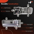 thumbnail image 4 of A-Premium Front or Rear Right Passenger Side Interior Door Handle Compatible with Nissan Maxima 2004 2005, Gray Housing with Silver Lever, Replace# 80670-7Y001, 4 of 6