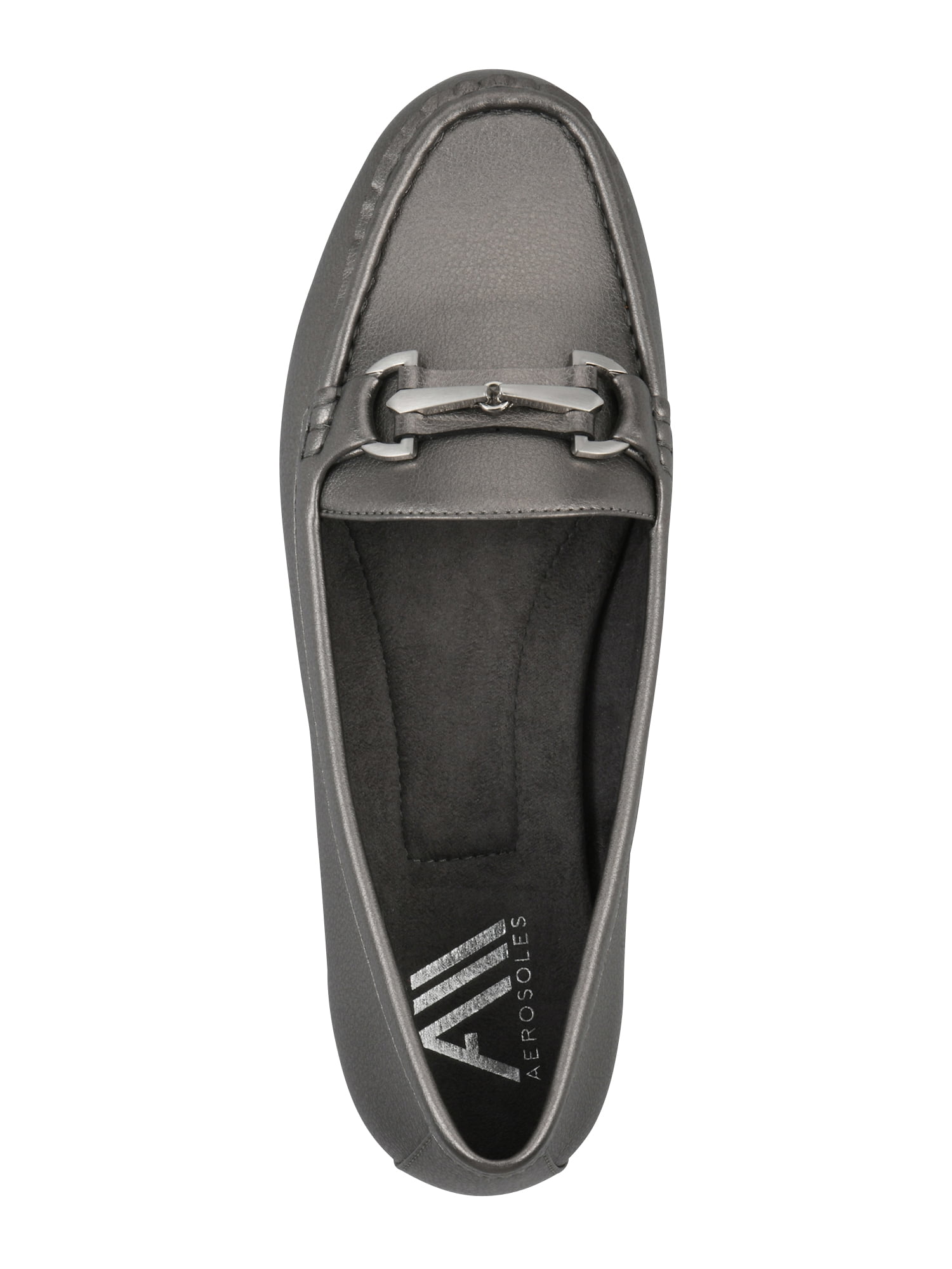 Aerosoles Women's Slip On Buckle Loafer