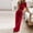 Red, variant on Turilly Clothes Sets for Women 2 Piece Women's Summer Short Sleeve Crewneck Tops Long Pants Comfortable Homewear Two-piece Set