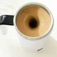 thumbnail image 4 of Smart Rechargeable Self Stirring Coffee Mug With Temperature Display Automatic Mixer For Hot Beverages Portable Travel Home Use, 4 of 7
