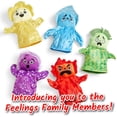 thumbnail image 2 of Hand Puppets hand2mind Feelings Family para niños de 4 a 8 años, 2 of 8
