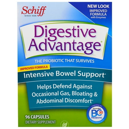 (4 Pack) Digestive Advantage Digestive Advantage Intensive Bowel Support 96 Capsule