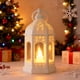 thumbnail image 5 of Lámpara de viento hexagonal sin llama | Vela LED con forma de mano de esqueleto a pilas | Decoración para Halloween y Navidad | Decoración de escritorio para fiestas, 5 of 5