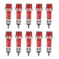 thumbnail image 1 of Unique Bargains Signal Indicator Dash Light DC 24V, LED Bulbs XD7-1 Red, 7mm Panel Mount 10Pcs, 1 of 1
