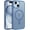 Blue, variant on Magnetic for iPhone 15 Case, iPhone 15 Phone Case, [Compatible with Magsafe] Slim Fit Shockproof Translucent Matte Protective Women Men Girls Boys Phone Cases Cover for iPhone 15 6.1", Blue