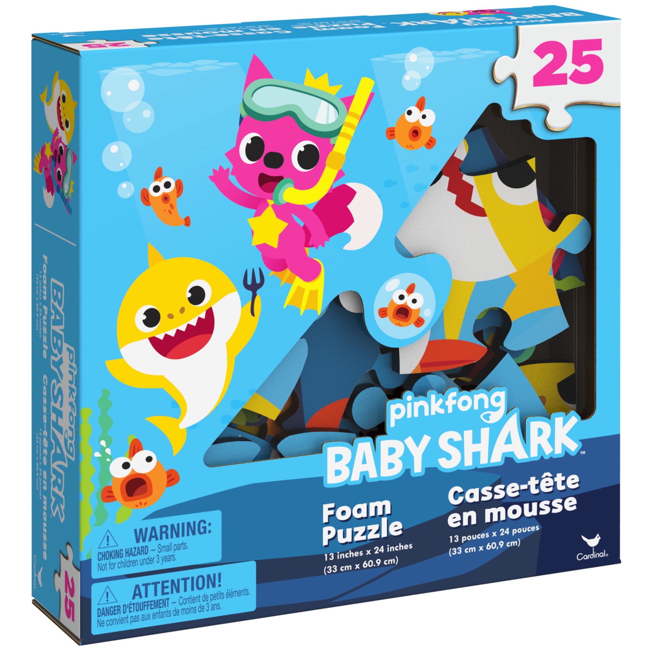 Pinkfong Baby Shark 25-Piece Foam Puzzle