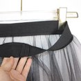 thumbnail image 4 of Women Tulle Tutu Long Skirts Wedding Party Cocktail Prom Mesh Maxi Dress Bodysuit Detachable Skirt Swimwear Cover Ups, 4 of 9