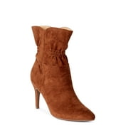 Scoop Women's Blair Scrunch Stiletto Heeled Booties