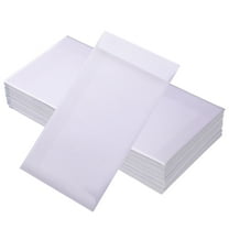 WORGEOUS 60 Pcs Cute Envelopes for Letters Self Seal White