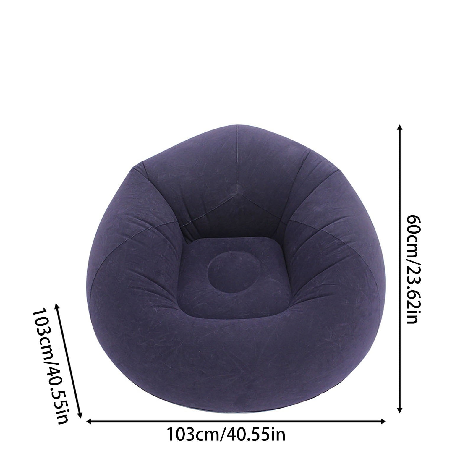 Inflatable Couch | Bean Bag Chairs for Adults | Bean Bag | Inflatable Chair |Capacity | Perfect for Camping & Home Ciozy