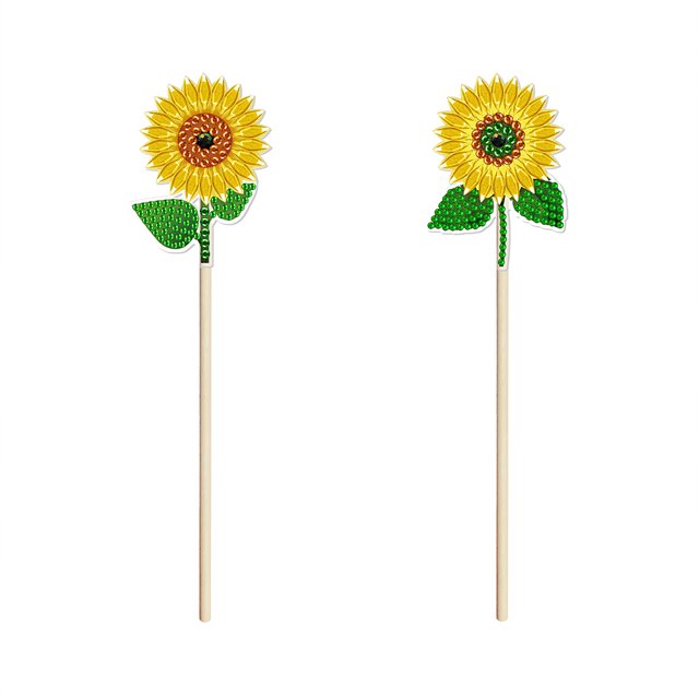 Rhinestone Craft Yard Lawn Flowers Decor Stick para regalos de Navidad para el hogar al aire libre Hugtrwg Para estrenar