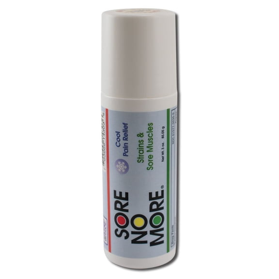 Sombra - Sore no More Cool Therapy Natural Pain Relieving Gel, Roll On 3 oz