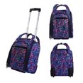 thumbnail image 1 of Womenhand-Bolsa de equipaje con ruedas para mujer, bolsa de equipaje rodante, maleta con ruedas, morral de viaje, 1 of 4