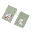 thumbnail image 4 of Bolsa de regalo de Navidad, bolsa de regalo de Navidad, bolsa de dulces de Navidad ligera, bolsa de regalo, decoración hecha para durar, 4 of 14