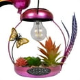 thumbnail image 5 of Alpine Corporation Solar Metal Silly Pink Flamingo with LED Light Decor, 5 of 5