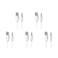 thumbnail image 2 of 5 Uds USB A DC 3 5mm Cable Alimentación 5x1 35mm 5V Barril Jack, 2 of 8