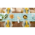 thumbnail image 3 of DII Heavyweight Check Fringe Table Runner, 3 of 4