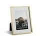 thumbnail image 1 of Marco de Fotos HAUS AND HUES 6x8 cm con Vidrio Real Dorado, 1 of 8