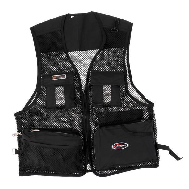 Gilet de Peche a la Mouche Taille Reglable pour Hommes et Femmes avec Maille Respirante Equipement de Peche a la Truite XXL Walmart