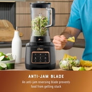 Oster Extreme Mix Blender 1500 Watt High Speed Blender with 10-Point Blade, 8-Cup Kitchen Blender with Auto Programs