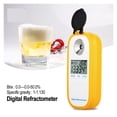 thumbnail image 2 of Auto Refractometer Digital Beer Refractometer Wort Hydrometer 50% Alcohol Concentration Meter Wine Alcohol Teste ,Easy to Operate, 2 of 7