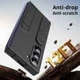 thumbnail image 7 of for Samsung Galaxy Z Fold 6 Case, Stylish Wristband Kickstand Silicone Screen Protector Drop Protective Skin-Friendly Shockproof Folding Case Cover for Samsung Galaxy Z Fold 6, Black, 7 of 7