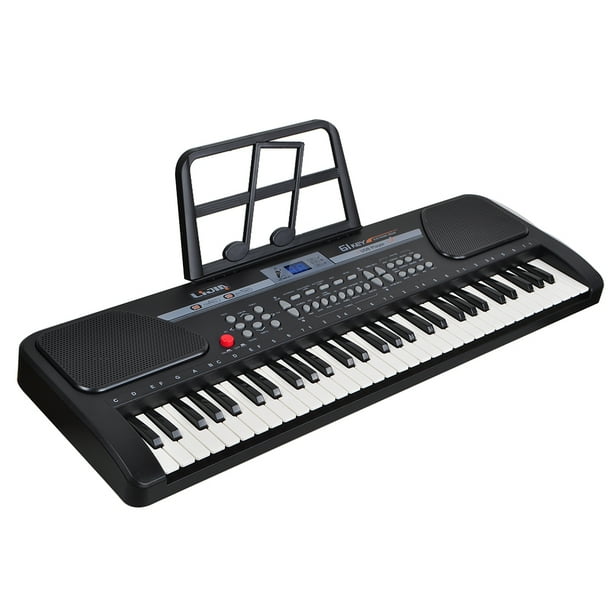 iMeshbean 61 Key Music Electronic Keyboard Electric Digital Piano Organ