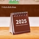 thumbnail image 3 of 2025 Mini Small Desk Calendar Unprinted Wind Calendar Punch Card Countdown Planner Desktop Small Ornaments, 3 of 5