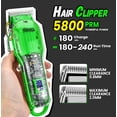 thumbnail image 3 of Kit de cortapelos, recortadora y afeitadora de barba DSP® para hombres, 3 of 6
