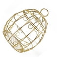 thumbnail image 1 of Methold Alimentador de pájaros colgantes salvajes, soportes de dispensación para el hogar, suministros para mascotas para al aire libre, Juguetes para pájaros Dorado Tipo 2 Methold PT002589-02, 1 of 6