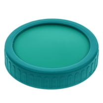 GOOHOCHY Reusable Silicone and PP Jar Cover with Airtight Seal for Protection Regular Wide Mouth Jars 1 Set