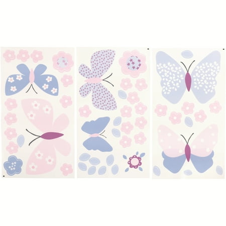 - Bedtime Originals Butterfly Meadow Wall Appliques