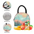 thumbnail image 3 of ALAZA Backpack Set Scenery Sunset Elementary School Bags Student BookBag with Lunch Bag, 3 of 6