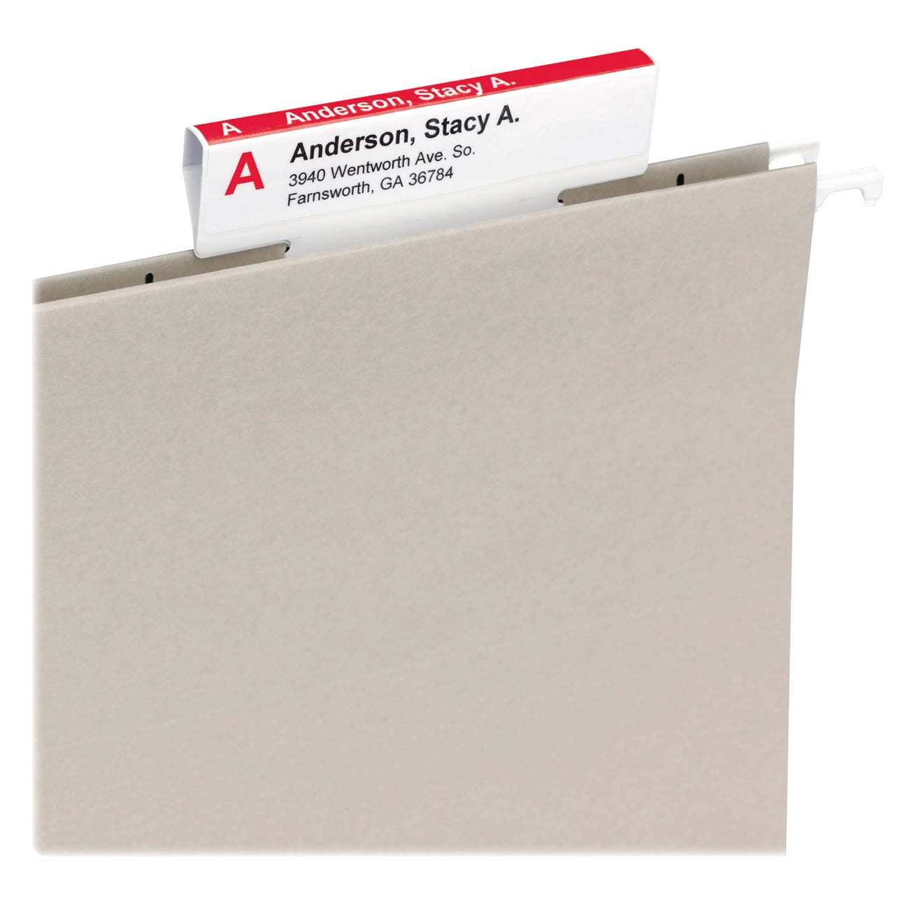Smead Viewable Labeling System, Label Refill Pack, Hanging Folder Labels, Ink-Jet and Laser Printers (64915)