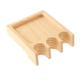 thumbnail image 2 of Soporte para tacos de billar con 3 ranuras, práctico soporte para tacos de billar, soporte para tacos de billar para sala de billar, 2 of 9