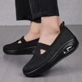thumbnail image 3 of Mostsola Womens Sneakers Platform Loafers Air Cushion Mesh Walking Shoes Slip on Nurse Shoes, 3 of 6