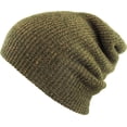 thumbnail image 2 of Heather Slouch Beanie Snug Baggy Fit Skull Cap Winter Hat Ski, 2 of 10