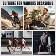 thumbnail image 2 of FREEYOKA 6 Pairs Mens Ankle Running Socks Moisture Wicking Sport Socks Breathable Gym Workout Hiking Walking Sock,WHITE, 2 of 6