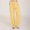 Gold, variant on Sentmoon Linen Pants for Women Plus Size Drawstring Elastic Waist Workout Pants Loose Wide Leg Solid Color Stretchy Women Sweat Pants Summer Comfy for Casual Hangouts White S