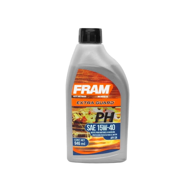 Aceite De Motor 15W40 Fram Extra Guard Botella 946 Ml