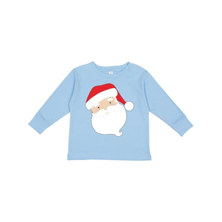 

Inktastic Santa Boys or Girls Long Sleeve Toddler T-Shirt