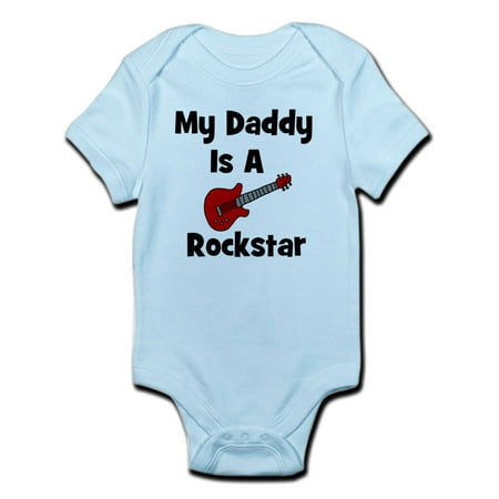 

CafePress - My Daddy Is A Rockstar Infant Creeper - Baby Light Bodysuit