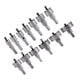 thumbnail image 4 of JUEGO DE SIERRAS PERFORADORAS CON PUNTA DE CARBURO TCT, Acero inoxidable, perforacia de metal, 13 piezas, 16 mm, 53 mm, Tamado de Portabrocas de 10 mm, para taladro de Banco,, 4 of 7