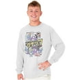 thumbnail image 3 of Purple Smurfs GNAP Manga Panel Long Sleeve TShirt Men Women Brisco Brands M, 3 of 6