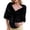 Black, variant on Women's Elegant Faux Fur Shawl Cape Knotted Collar Wrap Evening Wedding Party Stole Formal Large Gala